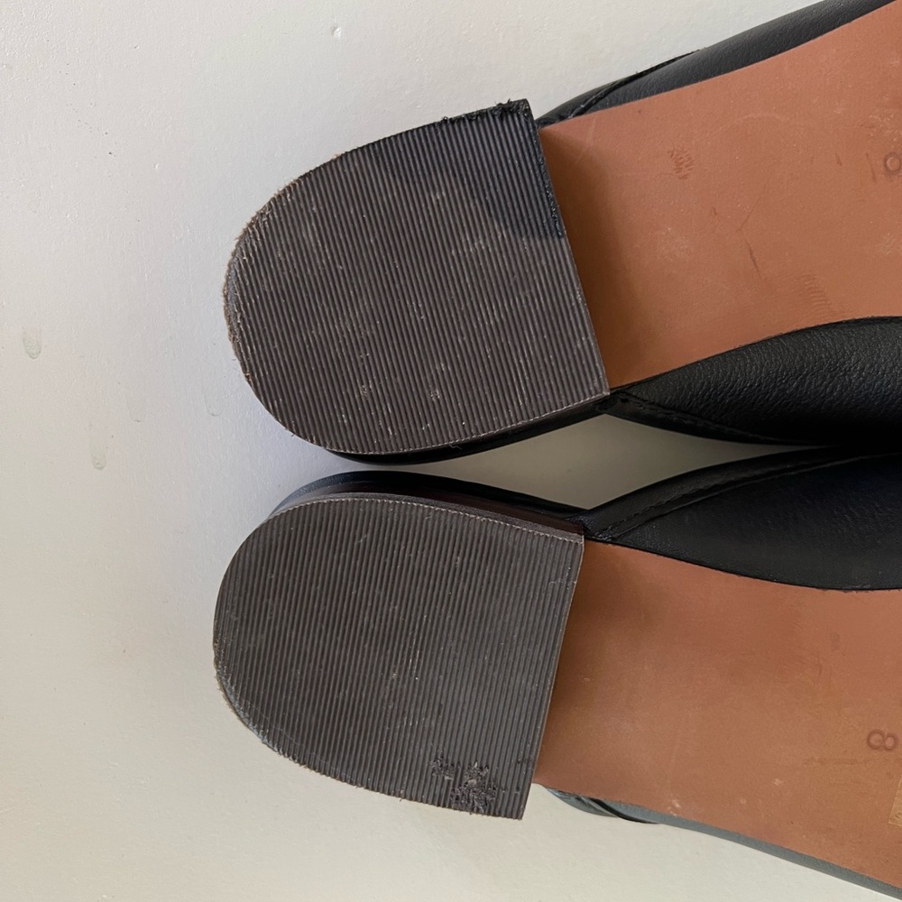Madewell Black Leather Mules - Picture 14 of 14